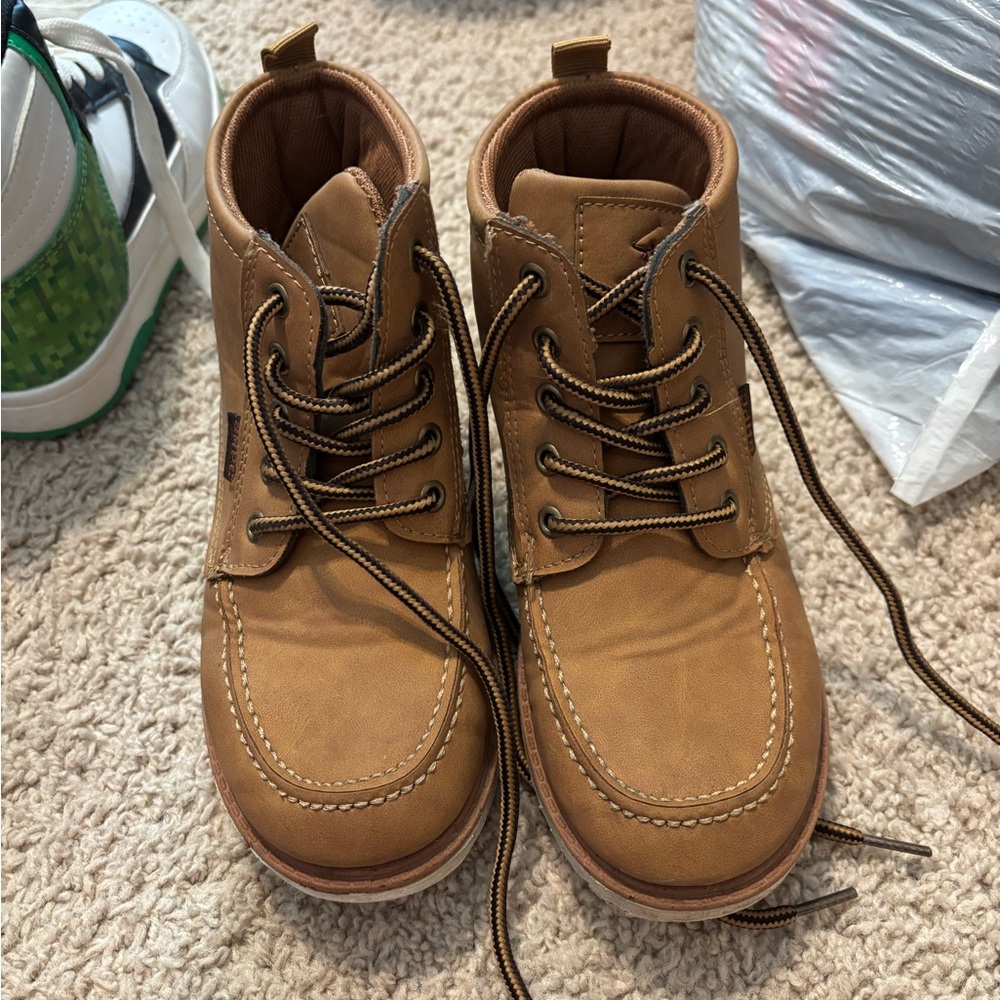 Beverly Hills Polo Club Brown Lace-Up Boots